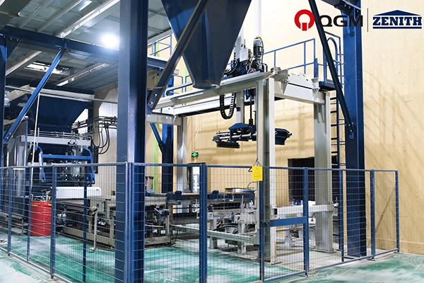 Машина для производства бетонных кирпичей