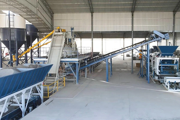 Машина для производства бетонных кирпичей