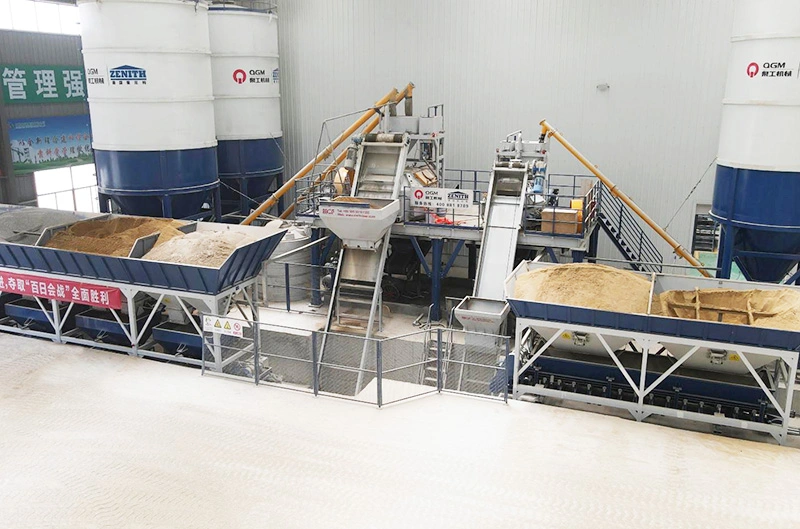 Машина для производства бетонных кирпичей