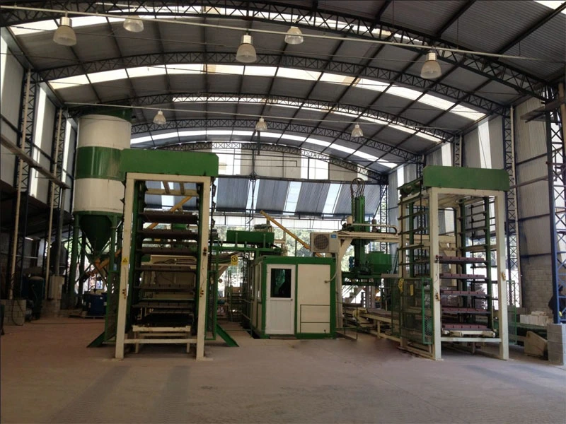 Машина для формования блоков