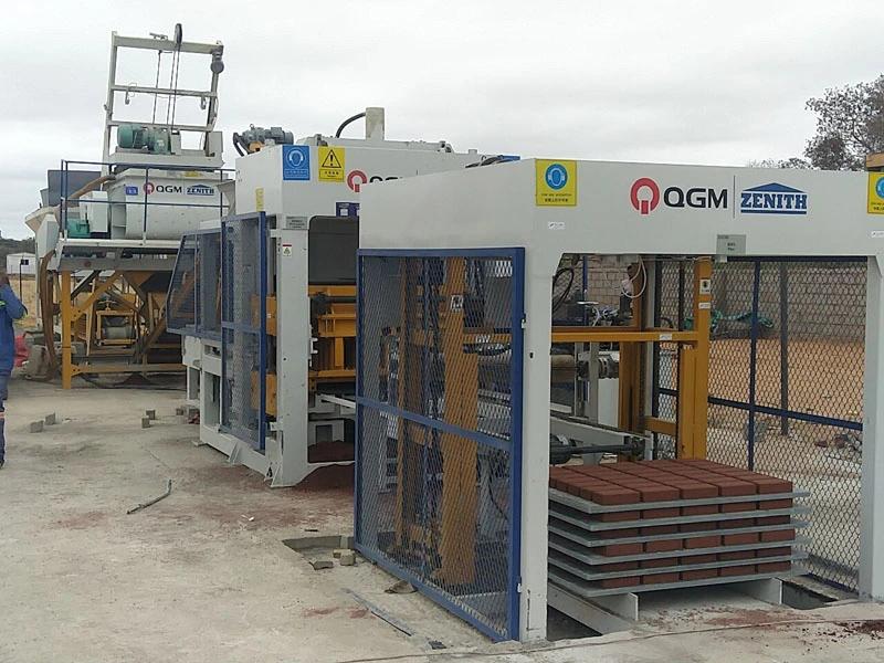 Машина для формования блоков