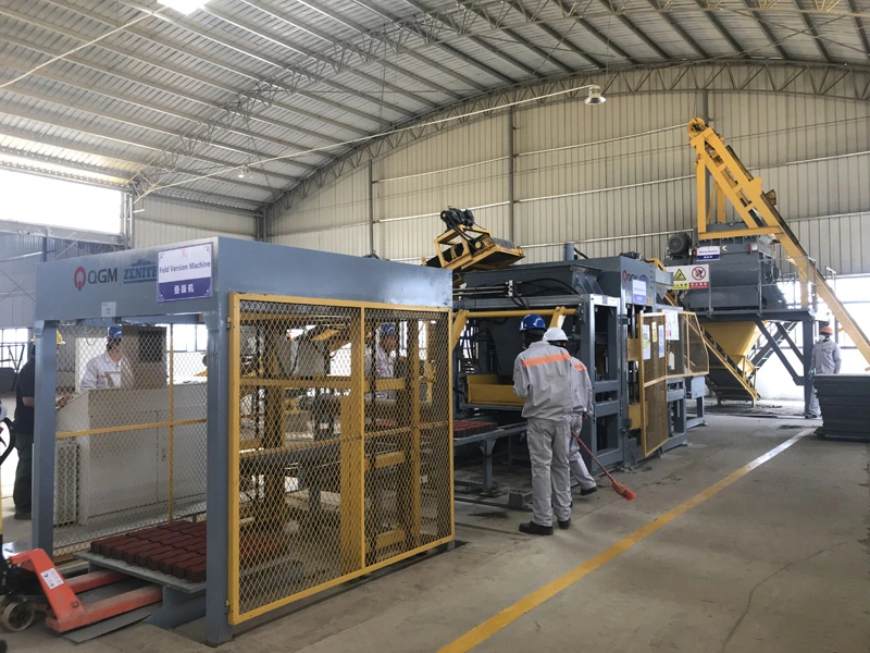 Машина для формования блоков