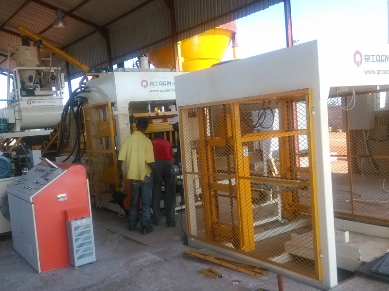 Машина для формования блоков