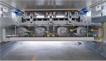 Машина для производства цементных кирпичей