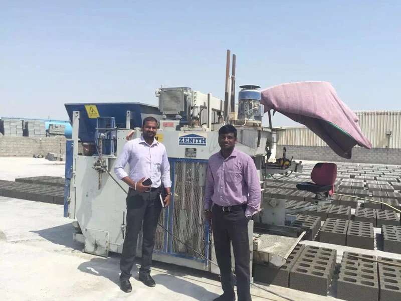 Машина для производства цементных кирпичей