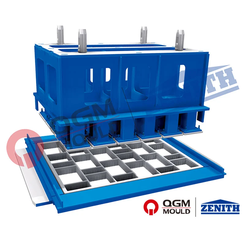 Paving slab making machine